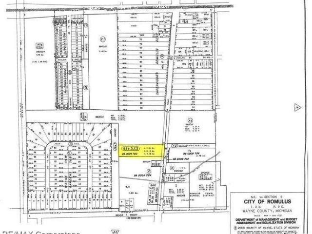 Land for sale in Romulus, Michigan