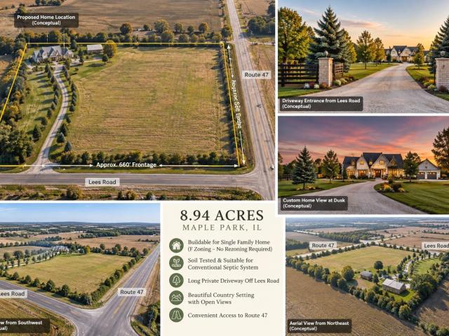 Land for sale in Maple Park, Kane County