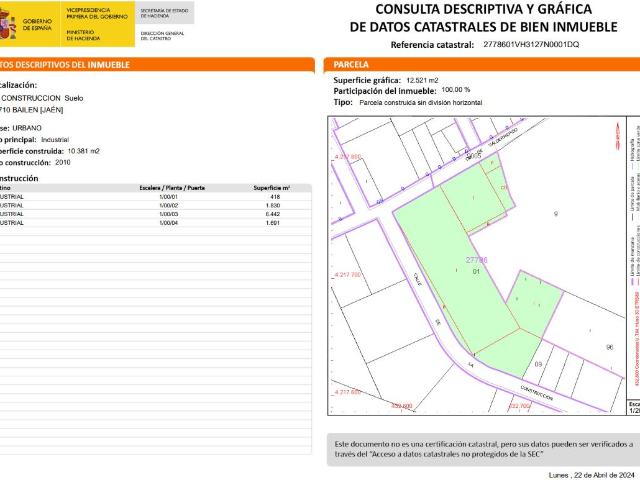 Terreno en venta en Jaén