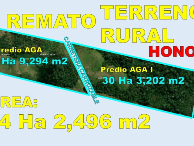 Casa venta en Honoria, Huánuco