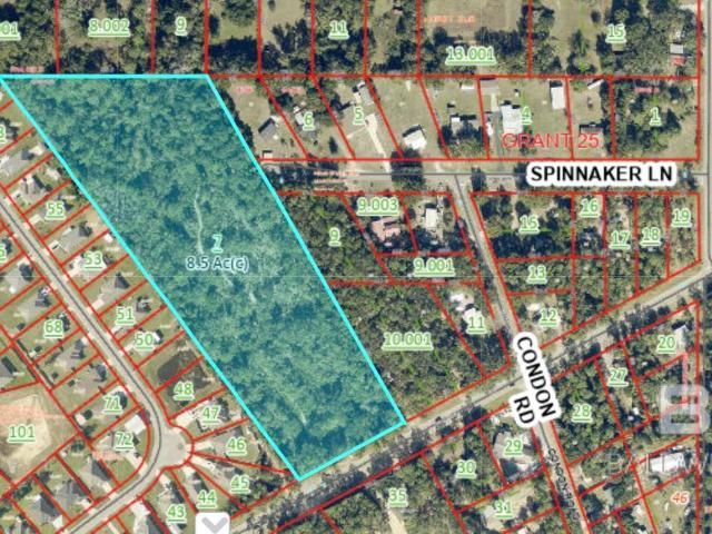 Land for sale in Lillian, Alabama