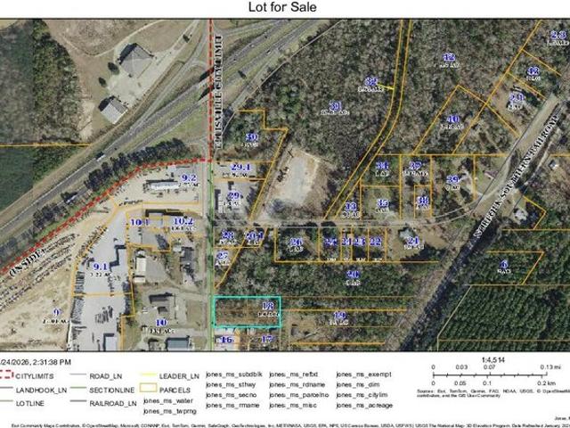 Land for sale in Ellisville, Mississippi