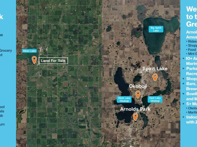 Land for sale in Lake Park, Dickinson County