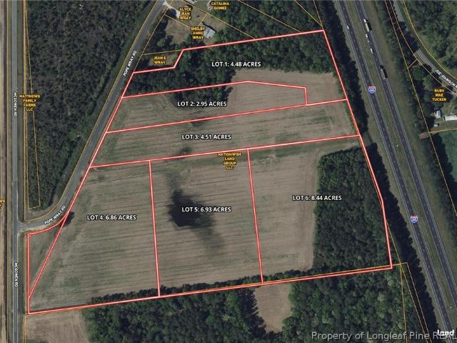 Land for sale in Turkey, North Carolina
