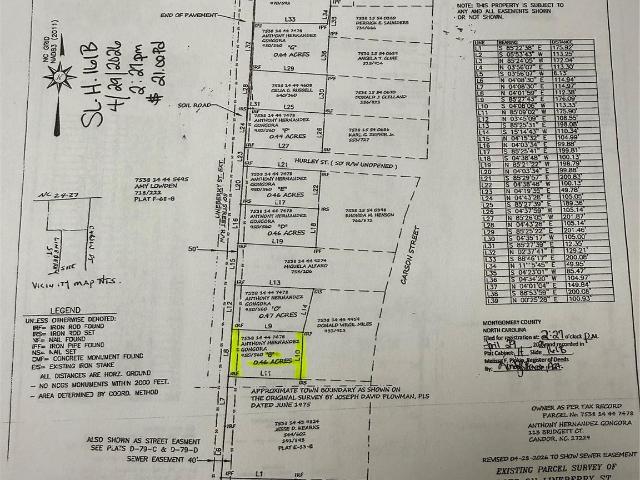 Land for sale in Troy, North Carolina