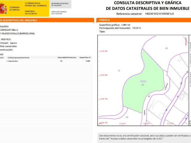 Terreno en venta en Eixample, Barcelonès