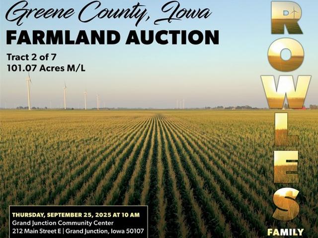 Farm for sale in Grand Junction, Iowa