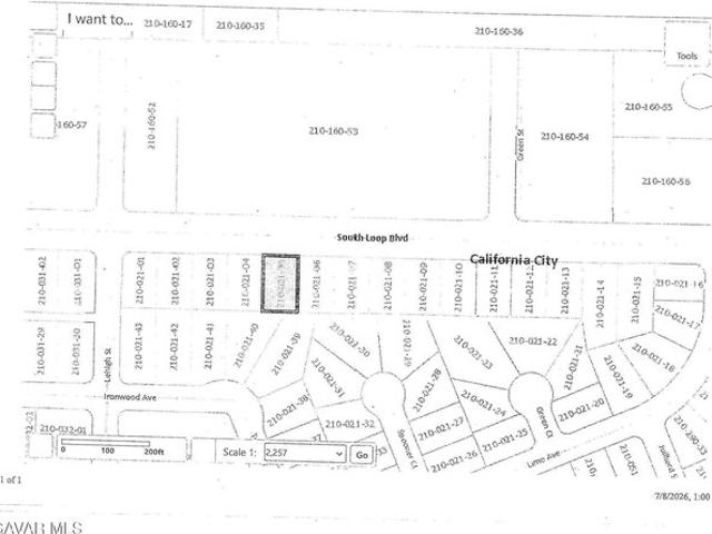 Land for sale in California City, California