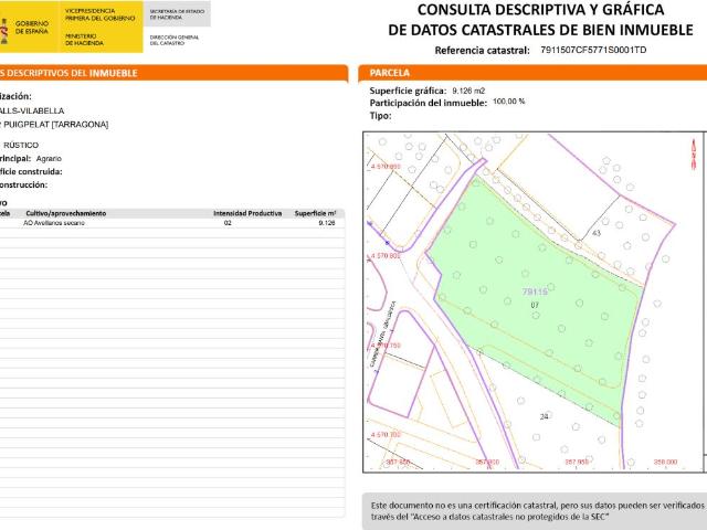 Terreno en venta en Tarragonès, Catalunya