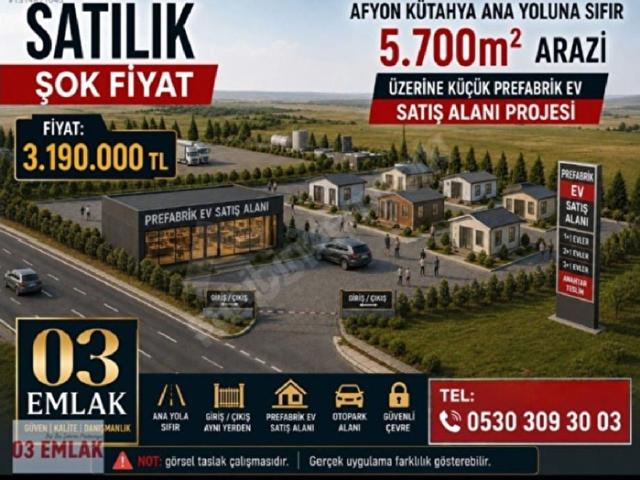 Anıtkaya, Afyonkarahisar Merkez içerisinde satılık Arsa