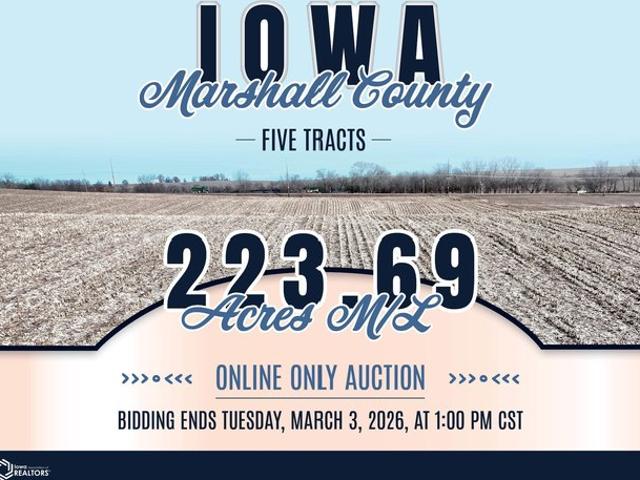 Farm for sale in Laurel, Iowa