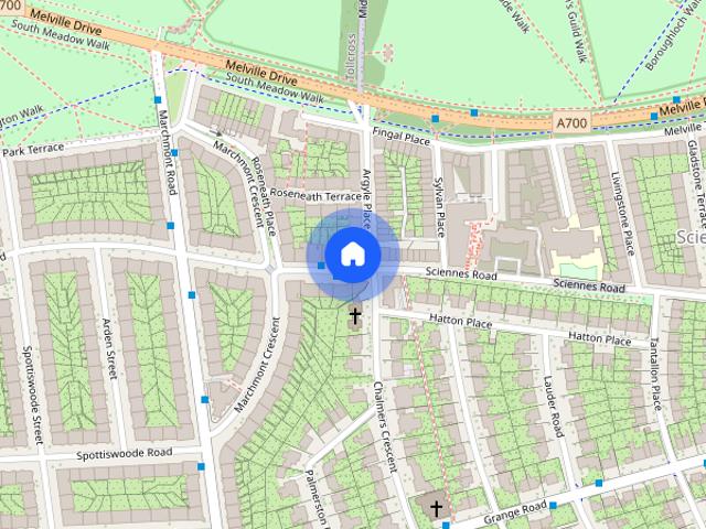 Apartment for rent in Marchmont, Scotland