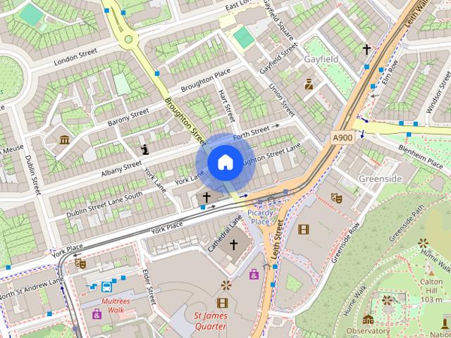 Room for rent in Gayfield, Broughton