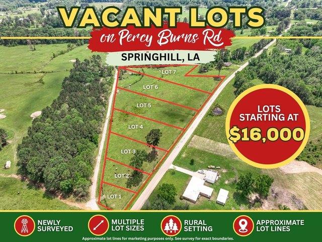 Land for sale in Springhill, Louisiana