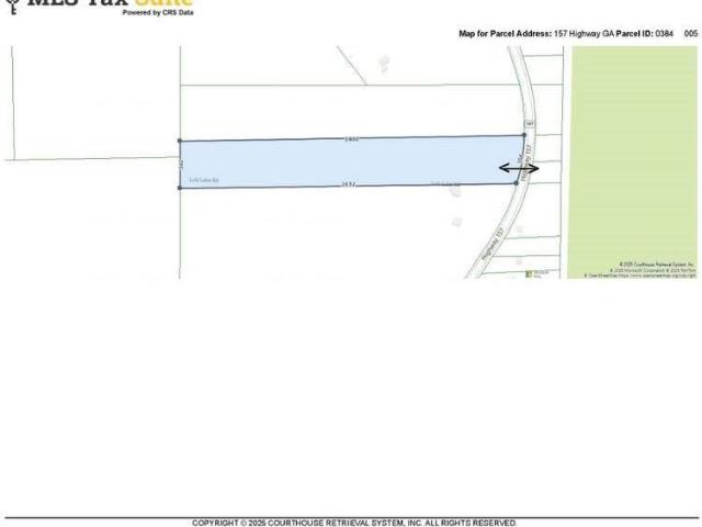 Land for sale in Menlo, Georgia
