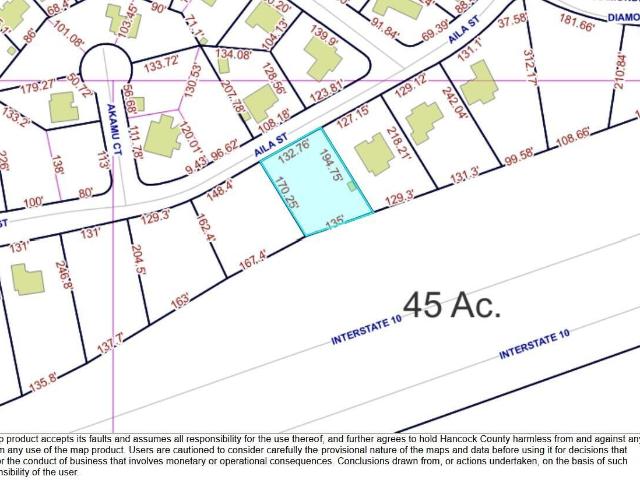 Land for sale in Diamondhead, Mississippi