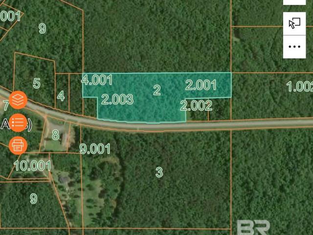 Land for sale in Beatrice, Alabama