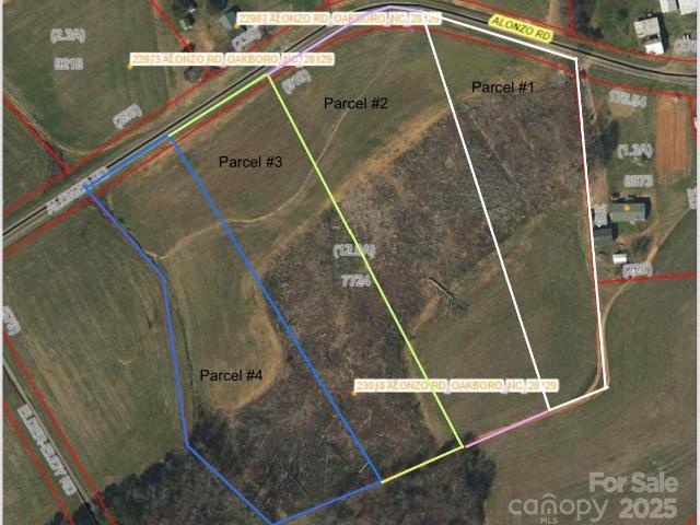 Land for sale in Oakboro, North Carolina
