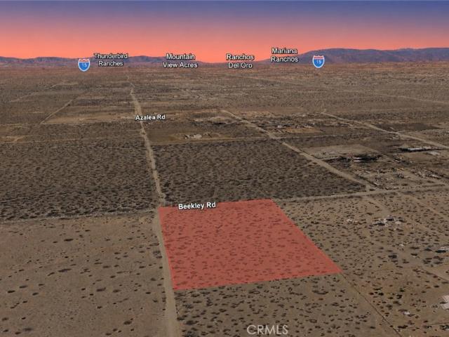 Land for sale in Pinon Hills, California