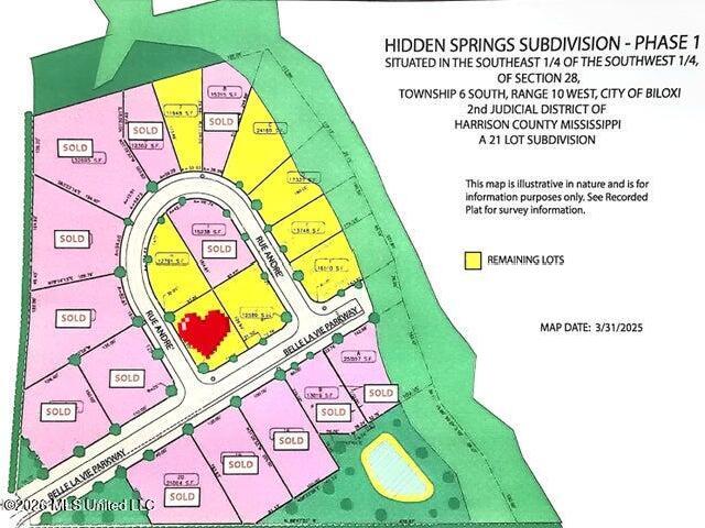 Land for sale in Biloxi, Mississippi