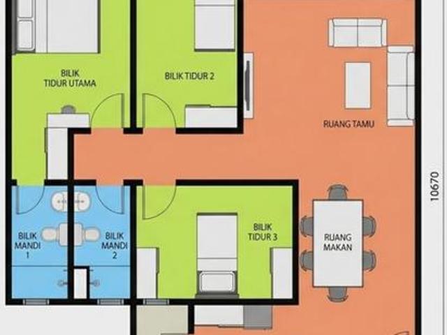 Serviced Residence for sale in Tanjong Sepat, Selangor