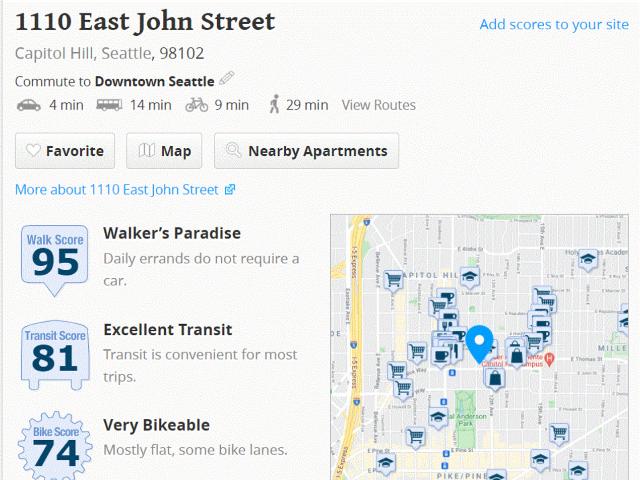 Apartment for rent in Seattle, Washington