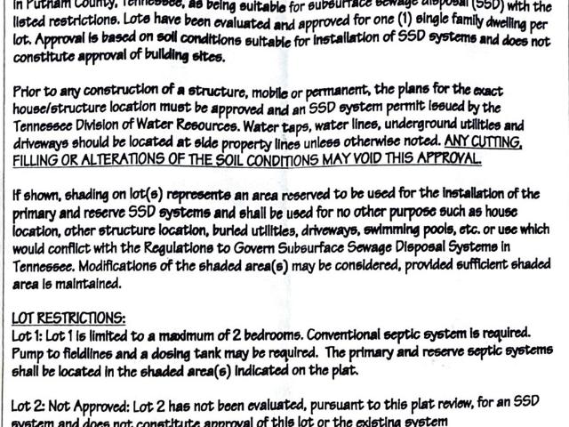 Land for sale in Tennessee