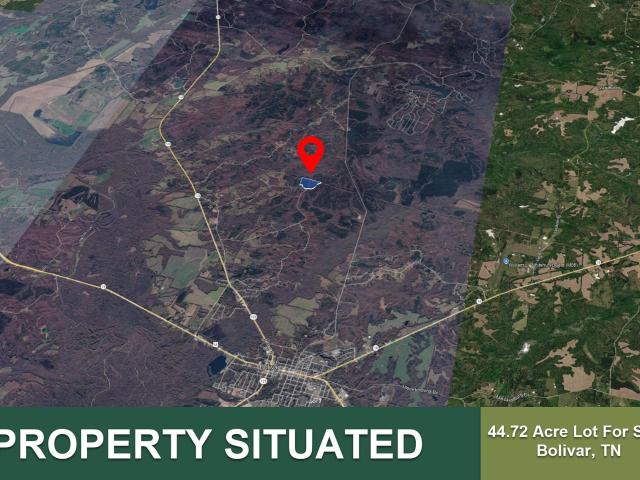 Land for sale in Bolivar, West Tennessee