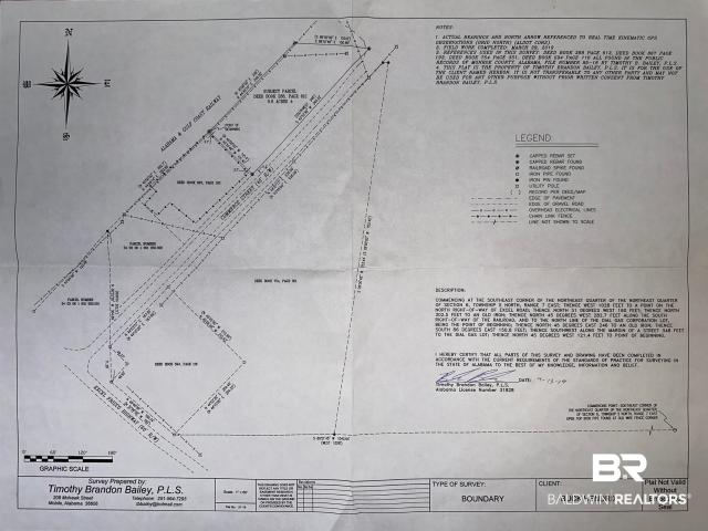 Land for sale in Frisco City, Alabama