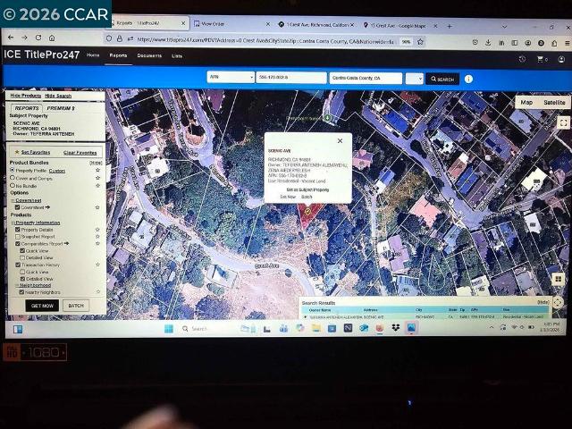Land for sale in Richmond, California
