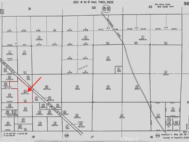 Land for sale in Winterhaven, California