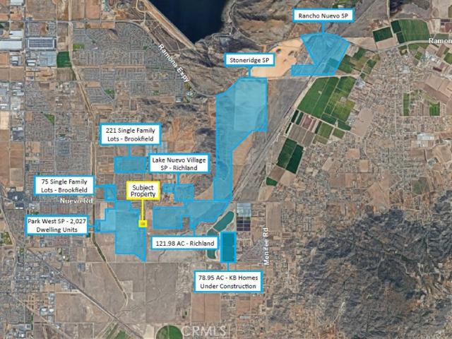 Land for sale in Perris, California