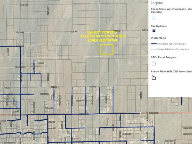 Land for sale in Fort Irwin, California