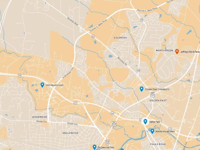 Land for sale in Rocky Mount, North Carolina