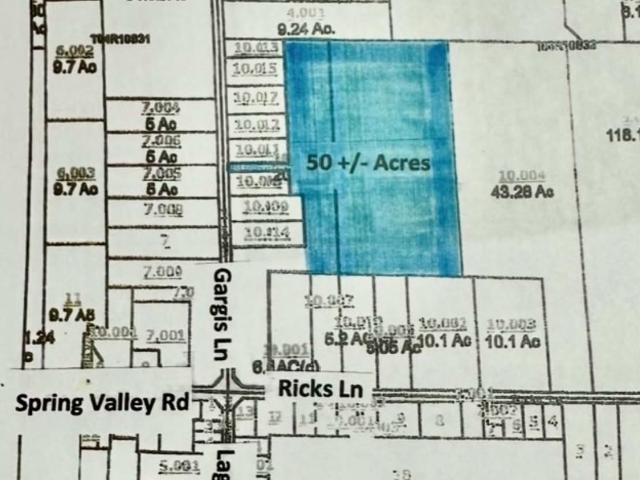 Land for sale in Spring Valley, Tuscumbia