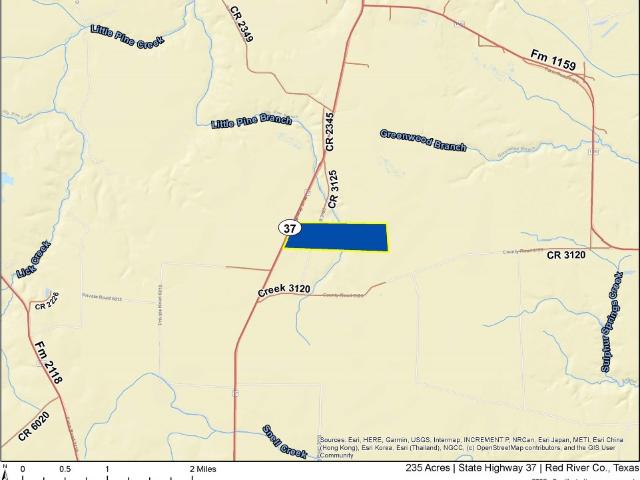 Land for sale in Clarksville, Texas