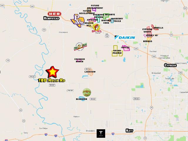 Land for sale in Hempstead, Texas