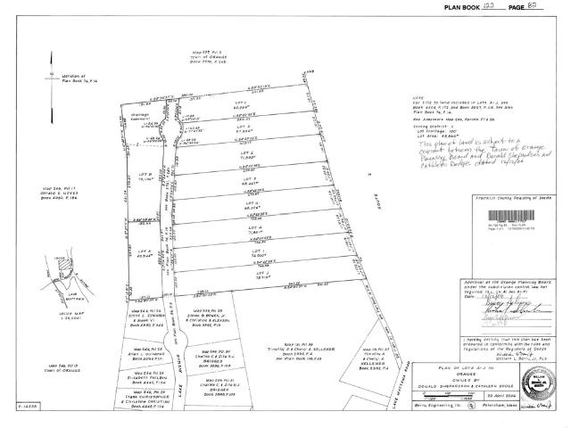 Land for sale in Orange, Franklin County