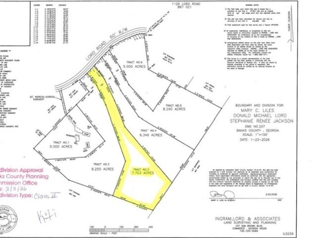 Land for sale in Banks, Georgia