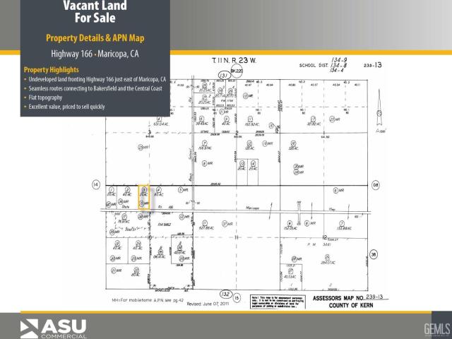 Land for sale in Maricopa, California