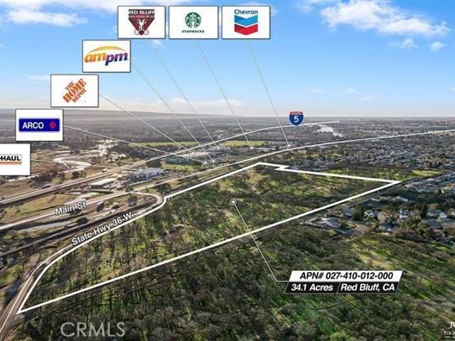 Land for sale in Red Bluff, California