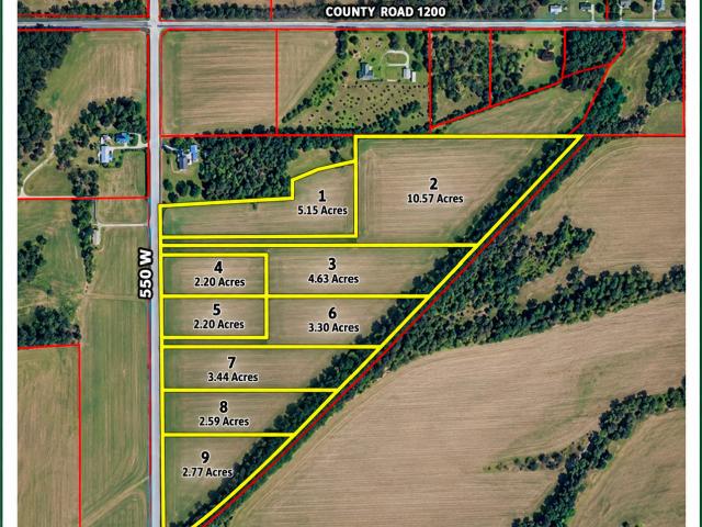 Land for sale in Knightstown, Rush County
