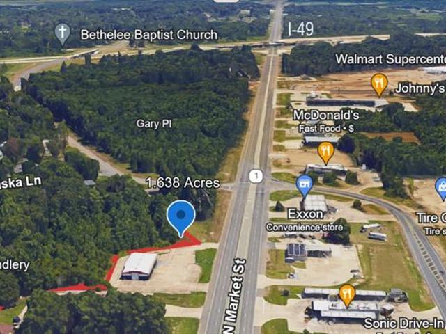Land for sale in Keithville, Louisiana