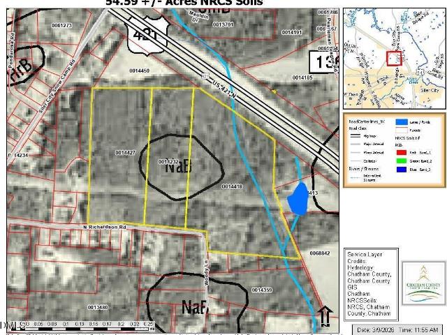 Land for sale in Siler City, Chatham County