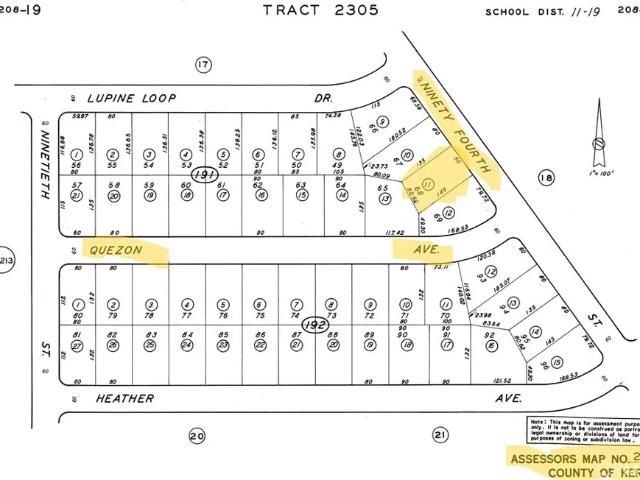 Land for sale in California City, California