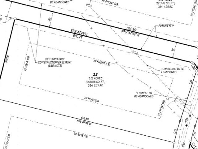 Land for sale in Senoia, Georgia