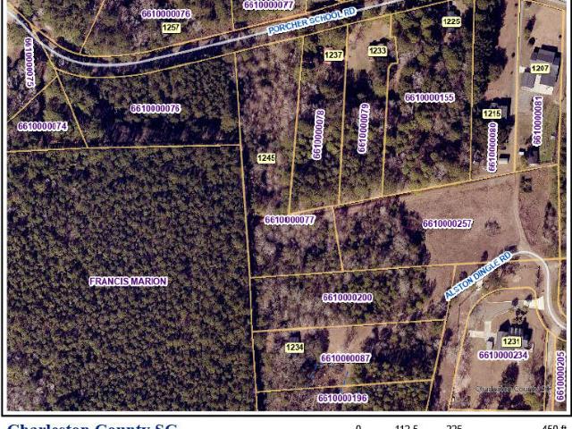 Land for sale in Awendaw, South Carolina