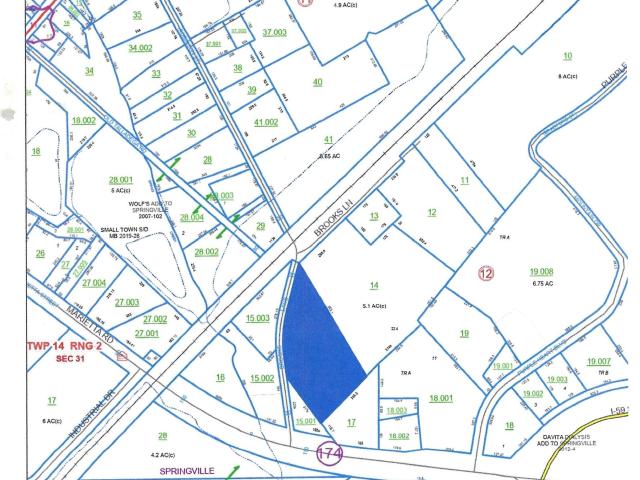 Land for sale in Springville, Alabama