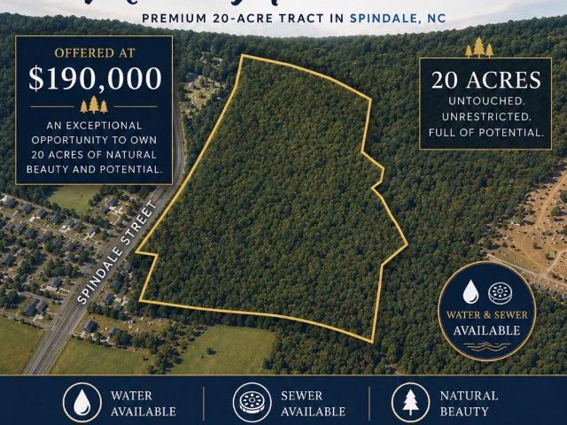 Land for sale in Spindale, Rutherford County