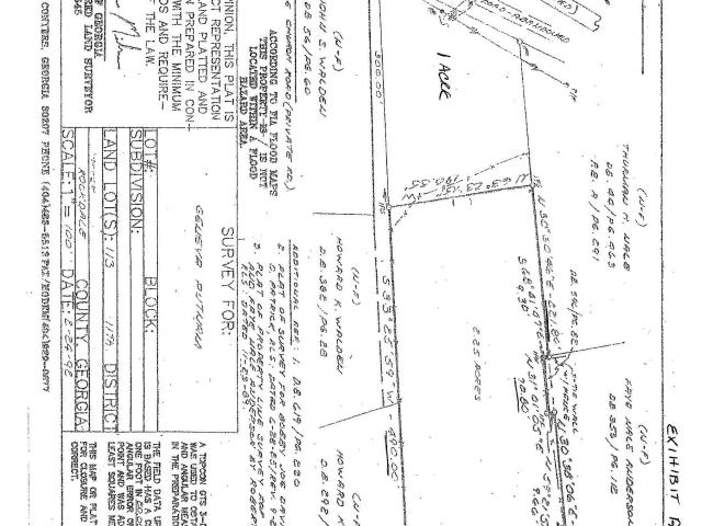 Land for sale in Conyers, Georgia